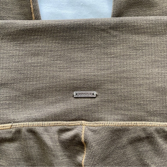 Prana Leggings Ribbed On Stretchy Workout Knit- Small - Picture 6 of 10